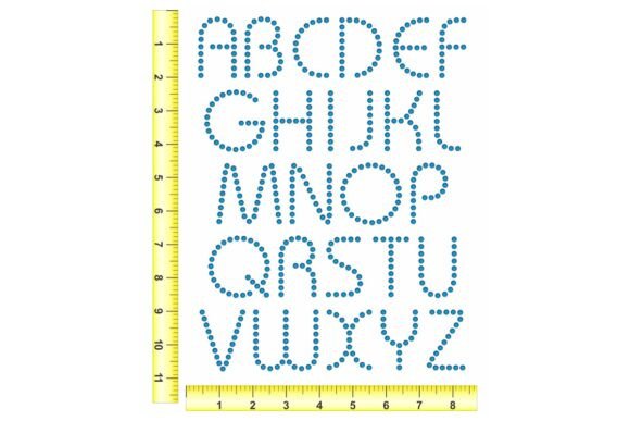 Download Rhinestone Design FONT - ARUBA 2" - Design font Collection