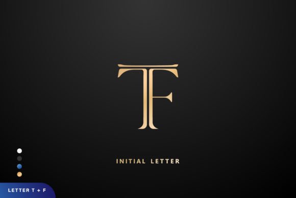 Download TF Initial Letters Monogram Logotypes - Logotypes Collection