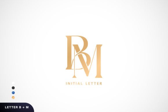 Download BM Initial Letters Monogram Logotypes - Logotypes Collection